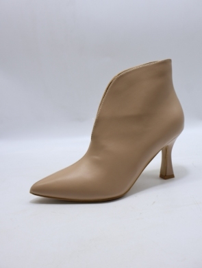 Botki damskie na szpilce (36-41) M113 KHAKI