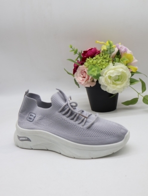 Buty sportowe damskie na płaskim (36-41) B307 GREY
