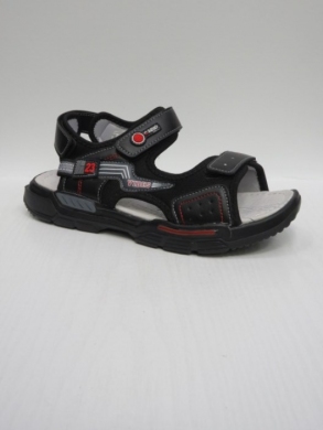 Sandały chłopięce (32-37) D930 BLACK/RED