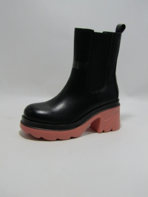 Botki damskie ocieplane na obcasie (36-41) 8793 PINK