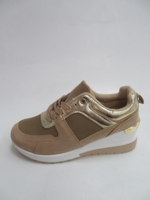 Sneakersy damskie niskie (36-41) AB883 BEIGE