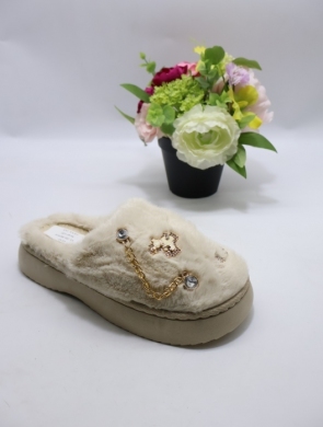 Kapcie damskie ocieplane (36-41) YL-321 BEIGE