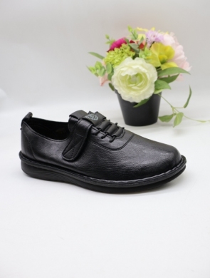 Półbuty damskie na płaskim (36-41) CC1017-1 BLACK