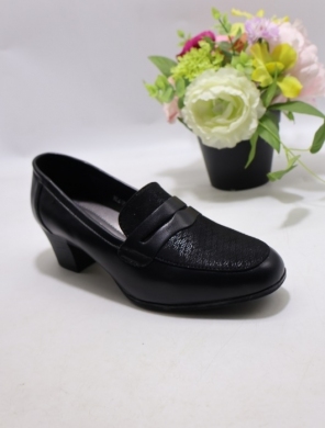 Półbuty damskie na obcasie (36-41) HL61716 BLACK