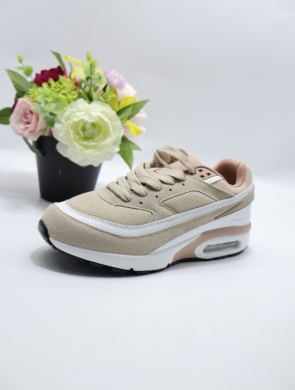 Buty sportowe damskie na płaskim (36-41) D850 BEIGE