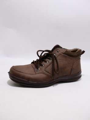 Botki męskie ocieplane (40-46) 1328-2 BROWN