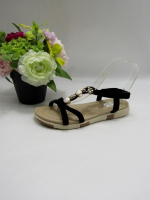 Sandały damskie na płaskim (36-41) C505 BLACK