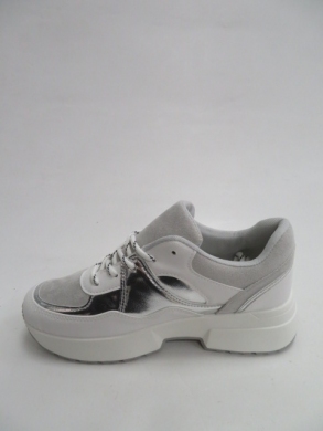 Sneakersy damskie niskie (36-41) BL225 SILVER