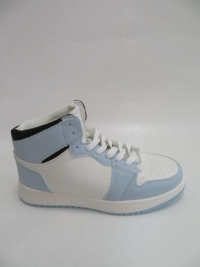 Sneakersy damskie wysokie (36-41) LA177 BLUE