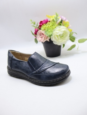 Półbuty damskie na płaskim (36-42) 22T43-10 NAVY