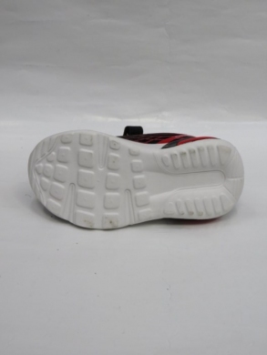 Buty sportowe chłopięce (21-26) E102 BLACK/RED