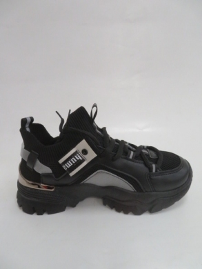 Sneakersy damskie niskie (36-41) V2003 BLACK