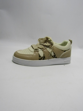 Buty sportowe damskie na płaskim (36-41) LL1930 BEIGE