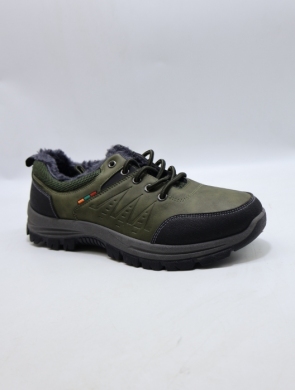 Trekkingowe męskie ocieplane (40-46) 13100-12 GREEN