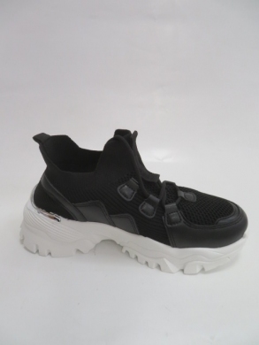 Sneakersy damskie niskie (36-41) 5129 BLACK