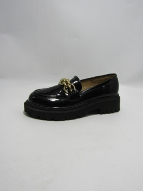 Mokasyny damskie na płaskim (36-41) G0-5A BLACK