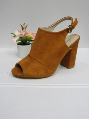 Sandały damskie na obcasie (36-41) C-06 CAMEL