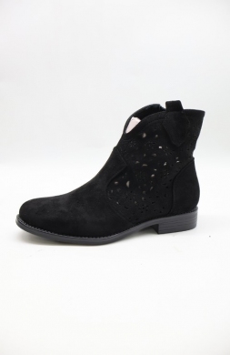 Botki damskie na płaskim (36-41) H256 BLACK