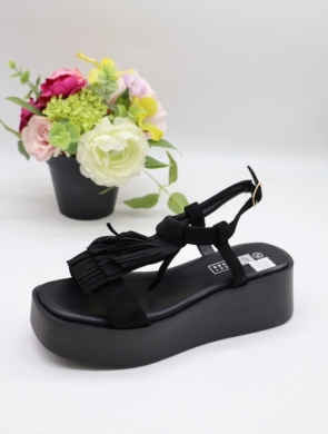 Sandały damskie na płaskim (36-41) MO-3621 BLACK
