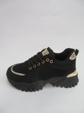 Sneakersy damskie niskie (36-41) 205206 BLACK