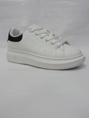 Buty sportowe damskie na płaskim (36-41) WFC-15 WHITE