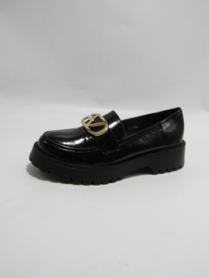 Mokasyny damskie na płaskim (36-41) XJ-956 BLACK