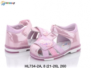 Sandały dziewczęce (21-26) HL734-2A