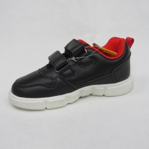 Buty sportowe chłopięce (26-31) E159 BLACK/RED