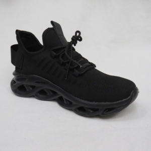 Buty sportowe młodzieżowe (36-41) B-2 BLACK/BLACK