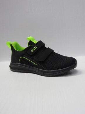 Buty sportowe chłopięce (32-37) A151 BLACK/GREEN