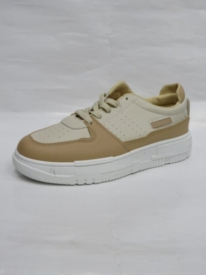 Buty sportowe damskie na płaskim (36-41) LS622 KHAKI