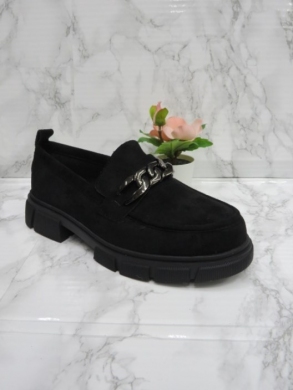 Mokasyny damskie na płaskim (36-41) 3314C BLACK