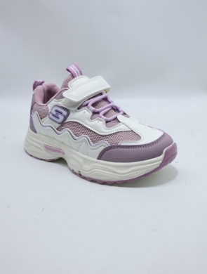 Buty sportowe dziewczęce (32-37) LC91 PINK/WHITE