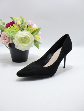 Czółenki damskie na szpilce (36-41) XJK02 BLACK