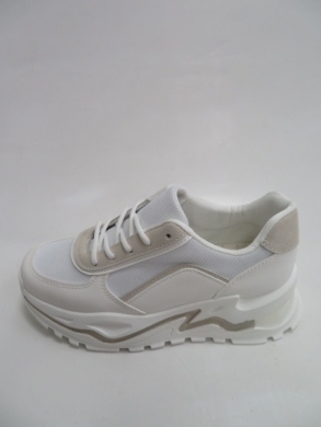 Sneakersy damskie niskie (36-41) 6160 WHITE