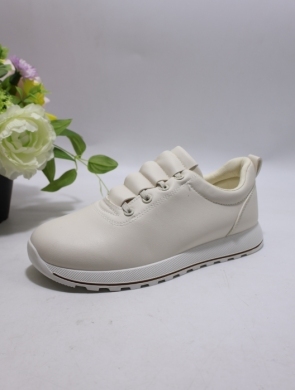 Buty sportowe damskie na płaskim (36-41) 81192-3 BEIGE