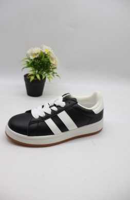 Buty sportowe damskie na płaskim (36-41) EV-526 BLACK
