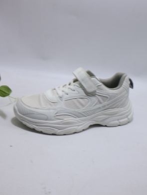 Buty sportowe damskie na płaskim (36-41) AD680 WHITE