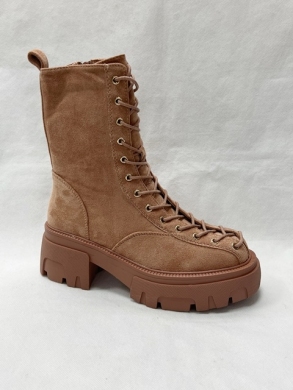 Trapery damskie ocieplane (36-41) JJ25 RUST RED