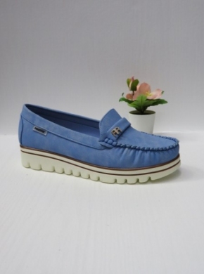 Mokasyny damskie na płaskim (36-41) GS55 BLUE