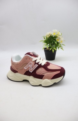Buty sportowe dziewczęce (28-35) T1206 WINE/RED