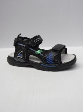 Sandały chłopięce (32-37) D931 BLACK/BLUE