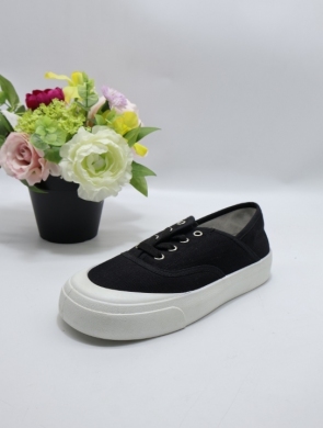 Trampki damskie na płaskim (36-41) 8812 BLACK