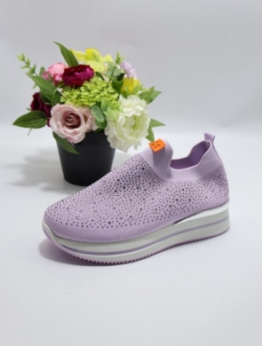 Buty sportowe damskie na płaskim (36-41) LS-660 PURPLE