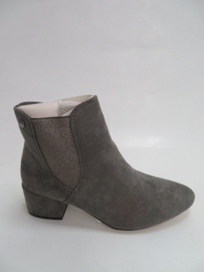 Botki damskie jesienne na obcasie (36-41) LT65 GREY