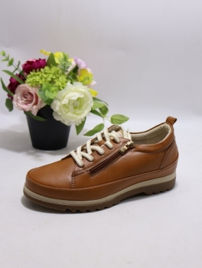 Buty sportowe damskie na płaskim (36-41) YEHJ-298 CAMEL