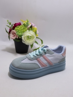 Buty sportowe damskie na płaskim (36-41) A021 BLUE