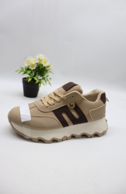 Buty sportowe damskie na płaskim (36-41) HZ-B408 KHAKI