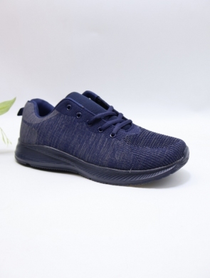 Buty sportowe damskie na płaskim (37-42) S2535 NAVY