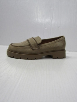 Mokasyny damskie na płaskim (36-41) 1743 KHAKI